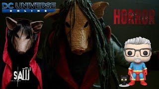 DCUO Jigsaw Pigsaw outfit Horror Character Creation [upl. by Chadd309]