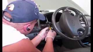 How to replace instrument cluster 2000 Infiniti I30 [upl. by Dolli]