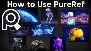 How to Use PureRef Reference Image Program [upl. by Ariaes]