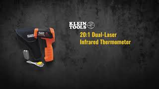 DualLaser Infrared Thermometer 201 IR10 [upl. by Ayerdna485]