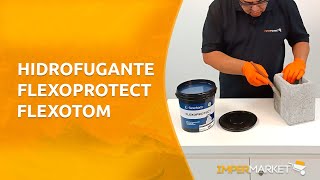 Hidrofugante Flexo Protect  Flexotom [upl. by Keiryt]