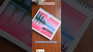 How to Paint a Pink Sky Beginner Acrylic Painting Tutorial [upl. by Iahcedrom]