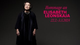 Elisabeth Leonskaja  KlavierRezital [upl. by Cohla]