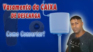 Conserto da Caixa de Descarga com vazamento [upl. by Anjanette633]