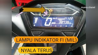 MOTOR MOGOK DAN LAMPU INDIKATOR NYALA TERUS PADA MOTOR AEROX [upl. by Leoline]