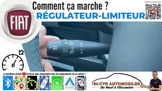 FIAT Le régulateur et limiteur de vitesse comment ça marche [upl. by Nakeber]