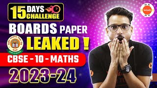 Maths Cbse 10 Boards Paper Leaked  CBSE Class 10 Maths [upl. by Hall]