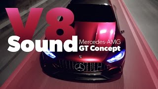 Mercedes AMG GT Concept  V8 Sound [upl. by Peterson]