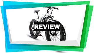 Review Extrbici XF800 1000W 48V13AH Electric Mountain Bike Full Suspension 2019 [upl. by Maxima]