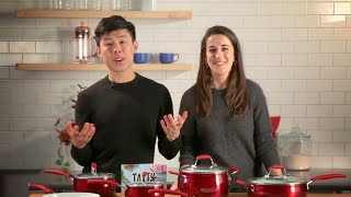 Everything You Need to Cook Like Tasty With Claire and Alvin • Tasty [upl. by Sanford]