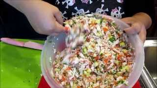 Ceviche Crab Salad [upl. by Cawley804]