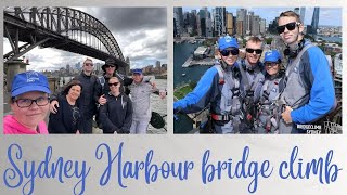 SYDNEY HARBOUR BRIDGE CLIMB REWARD FOR LOOSING 50KG  DAWESY FAMILY [upl. by Aldredge115]