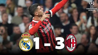 Real Madrid vs AC Milan 13  RESUMEN y GOLES del PARTIDO  Champions League 2024 [upl. by Aihsakal180]