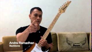 Flying with Ibanez Andra Backbone [upl. by Vidda]