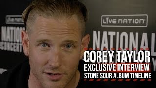 Corey Taylor Reveals Timeline of Next Stone Sour Album Exclusive [upl. by Bouchard934]