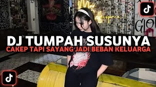 DJ TUMPAH SUSUNYA  CAKEP TAPI SAYANG JADI BEBAN KELUARGA  DJ BEBAN KELUARGA VIRAL TIKTOK 2024 [upl. by Osnola708]