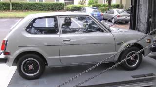 The classic 1978 Honda Civic CVCC arrives [upl. by Nile]