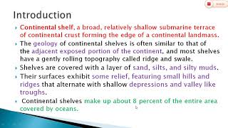 Features and Formation of Continental Shelf [upl. by Aviv]