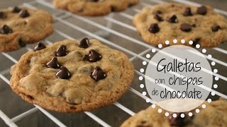 Galletas con Chispas de Chocolate  RebeO [upl. by Oatis]