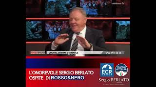 Ascolta lintervento dellon Sergio Berlato ospite a quotRossoampNeroquot [upl. by Nahgen365]