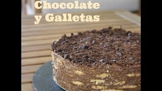 Tarta de chocolate y galletas [upl. by Janice371]