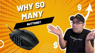 Logitech G600 MMO Gaming Mouse Review [upl. by Loggins]