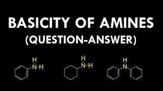 How to find Basicity of Amines in Hindi I Amines I Organic Chemistry I IITK BTech [upl. by Korry]