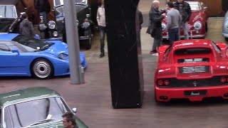 Ferrari F50Bugatti EB 110Porsche 959Lamborghini Countach and more in Dusseldorf [upl. by Piggy]