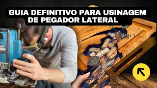 Como Fazer um Pegador Lateral Perfeito para Tábuas de Churrasco com Tupia Manual [upl. by Bevers]