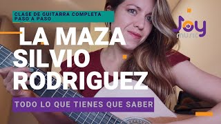 La maza  Silvio Rodríguez  Tutorial Guitarra CLASE PASO A PASO [upl. by Tiffie]