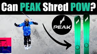 PEAK Skis in the POWDER [upl. by Lula958]