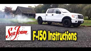 Seafoam instructions F150 V8 [upl. by Enala]