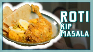 ROTI KIP MASALA  EtenmetNick  How to [upl. by Yssirk104]