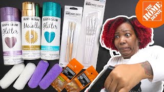 Attempting DIY Nails with Home Depot Products [upl. by Oivlis]