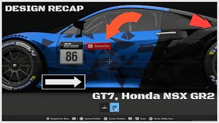 DESIGN RECAP Honda NSX GR2 [upl. by Giulietta]