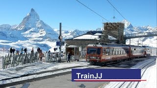 🇨🇭 Gornergratbahn│Zermatt  Gornergrat The Matterhorn Railway │Train Switzerland  Mount Matterhorn [upl. by Ojela]