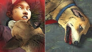 Clementine Kills Sam the Dog vs Let it Suffer All Choices The Walking Dead [upl. by Past]