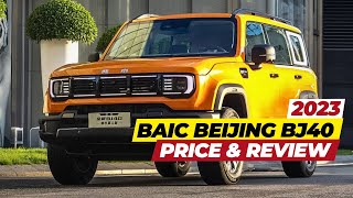 2023 BAIC Beijing BJ40 Review Specs and Price Everything You Need to Know [upl. by Milton706]