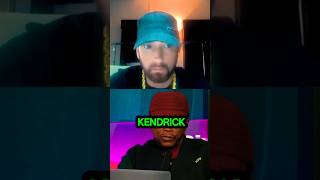 EMINEM  kendrick is at the top tier of lyrics All the time hiphop rap kendricklamar [upl. by Honeyman]