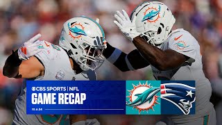 Dolphins hand Patriots 7th STRAIGHT home loss improve to 23  Game Recap [upl. by Timothea427]