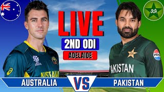 Pakistan vs Australia 2nd ODI  Live Cricket Match  PAK vs AUS Live Match Today  PAK vs AUS [upl. by Lerak690]