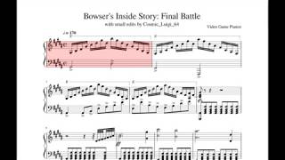 Bowsers Inside Story The Grand Finale Violin Cover [upl. by Ymled]