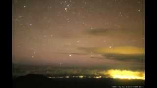 SHOOTING STARS NOVEMBER 23 2011 SKYVIEWS [upl. by Ahsemad]