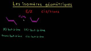 Les isomères géométriques [upl. by Atnim123]