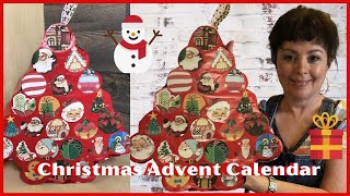 Easy amp Inexpensive Advent Calendar Diy  Wow So Fun [upl. by Kolva]