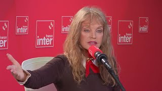 Arielle Dombasle  Le 710 Inter  quotMes enfants ce sont mes films quot 12 septembre 2023 [upl. by Ahsoem382]