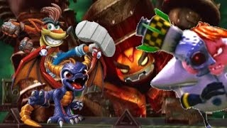 Crash y Spyro contra NGin y DrillX [upl. by Ilocin]