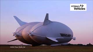 Airlander  The Future of Aviation is Here plus First Flight [upl. by Zendah]