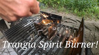 Trangia Spirit Burner Alcohol Stove  First Impressions [upl. by Sabah]