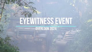 WW2 Reenactment Mock Battle  Overloon Eyewitness Event 2024 [upl. by Delainey]